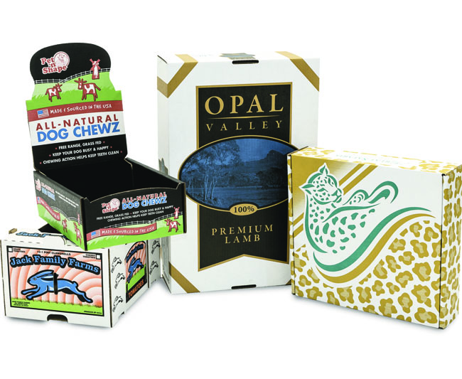 Custom corrugated box and display manufacturer
