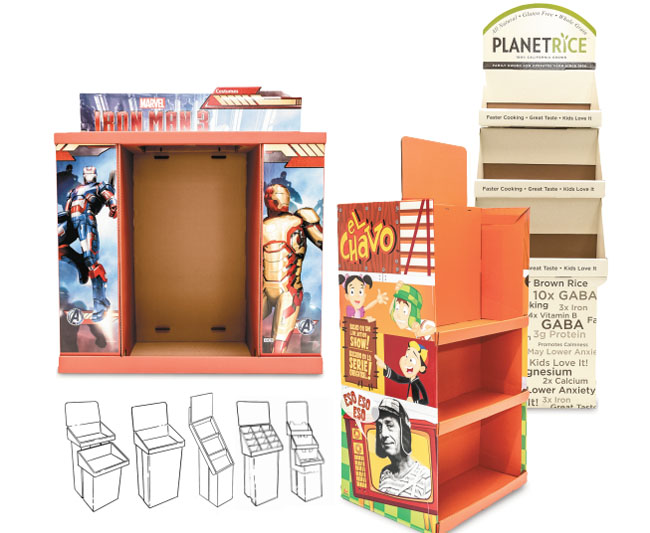 Custom corrugated box and display manufacturer